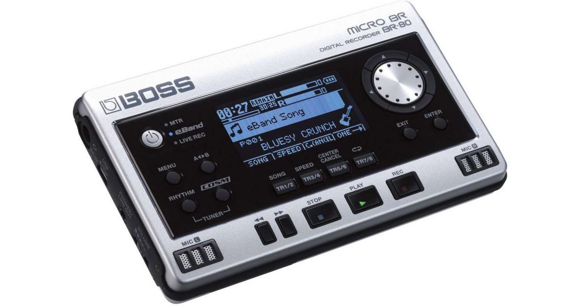 MTR BOSS BR-80 ◁ Портативный рекордер Boss BR-80 • лучшая цена • купить в